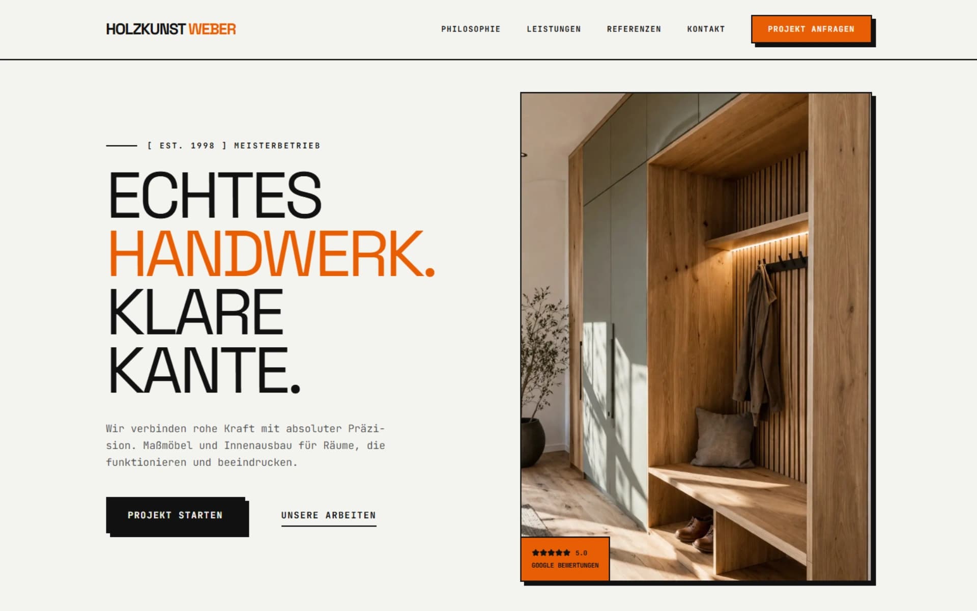 Muster-Handwerksbetrieb Desktop
