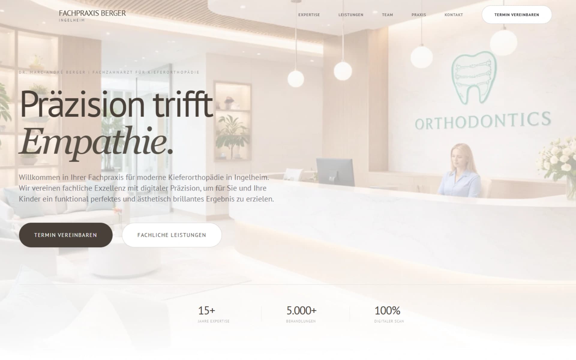 Muster-Kieferorthopäde Desktop